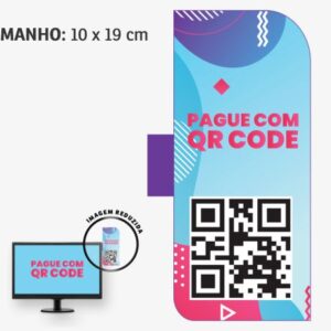 Acessórios Para Computadores Display Para Monitor Pvc 0,50 Premium Branco 2 Cantos