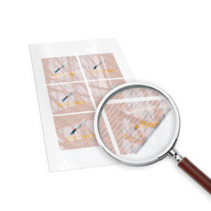Adesivos Rótulos Folha Bopp Transparente 135x135mm