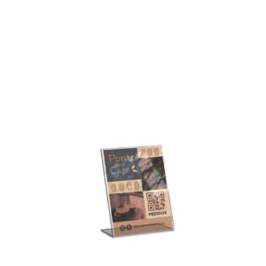Placas Placa De Qr Code Pix Impressão Uv Acrílico Transparente 3mm 100x150mm