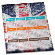 Calendários E Folhinhas 2026 Folhinha De Parede Couchê 250g Sem Verniz 270x343mm