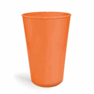 Canecas Copos E Tacas Copos Plasticos Copo Twister 480ml Leitoso Laranja Neon