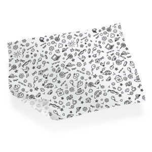 Papel Para Presente Papel Flor Post 35g 640x440mm