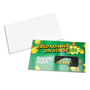 Cartao Premiado 91x51mm