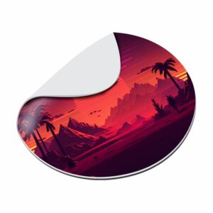 Acessórios Para Computadores Mousepads Acabamento Soldado Redondo 198x198mm