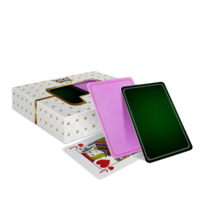 Baralhos Baralho Duplo 108 Cartas Baralho Com Caixa Padrão Couchê 250g Com Laminação Fosca