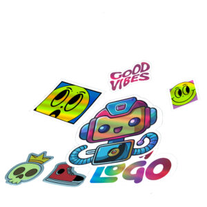 Adesivos Adesivo Sticker Vinil Holografico Com Alto Relevo