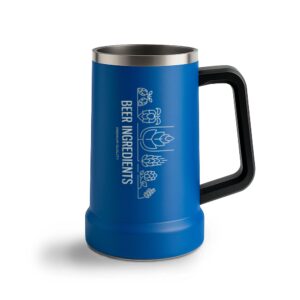 Caneca Copos E Tacas - Canecas Termicas Cerveja 700ml Azul Claro