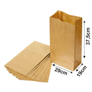 Linha De Atacado Saco Kraft Tamanho Gg 290x375mm