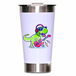 Copos Copo Termico Modelo Com Abridor E Dtf Uv Linha Promocional Branco