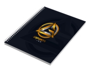 Agendas, Cadernos E Apostilas Caderno Impressão Digital Capa Papel Paraná 2mm E Miolo Ap 75g Miolo Padrão