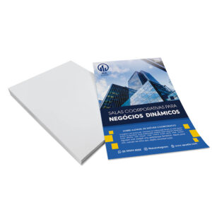 Panfletos Flyers E Folhetos Couche 90g Sem Verniz 300x420mm