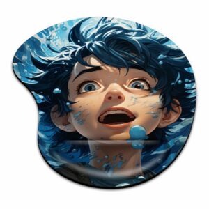 Acessórios Para Computadores Mousepads Acabamento Soldado Descanso Para Punho 200x253mm