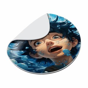 Acessórios Para Computadores Mousepads Acabamento Soldado Redondo 198x198mm
