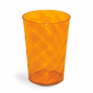 Canecas Copos E Tacas Copos Plasticos Copo Twister 480ml Transparente Laranja