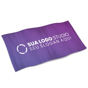 Bandeiras Cacharrel Costura Linha Branca Overlock 1000x500mm