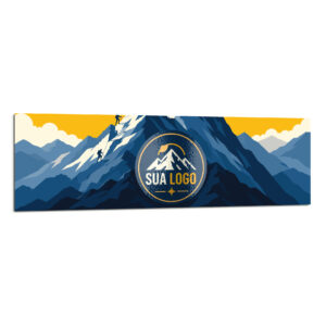 Madeira Face Branca 3mm Com Verniz Localizado Impressao Uv 440x135mm