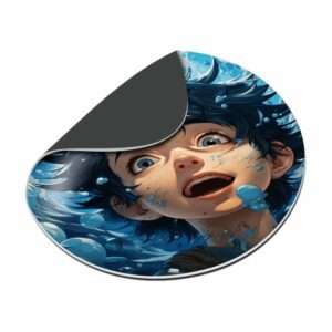 Acessórios Para Computadores Mousepads Acabamento Sem Costura Redondo 198x198mm