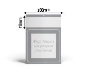 Base Padrao Mini Comercial Duplex 250g Mini Comercial Prata