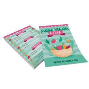 Panfletos Flyers E Folhetos Couche 90g Sem Verniz 140x200mm