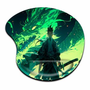 Acessórios Para Computadores Mousepads Acabamento Soldado Descanso Para Punho 200x253mm