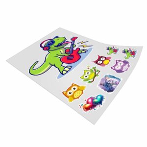 Dtf Uv Impressão Na Folha 210x297mm