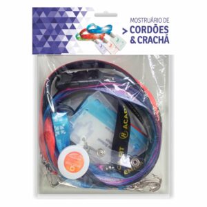 Kits De Mostruário Crachás E Cordões