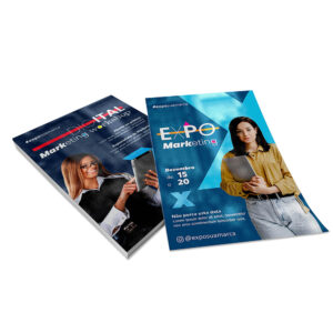 Panfletos Flyers E Folhetos Couche 150g Verniz Uv Total Frente E Verso 200x300mm