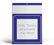 Calendarios E Folhinhas 2026 Base Padrao Comercial Duplex 250g Comercial Azul