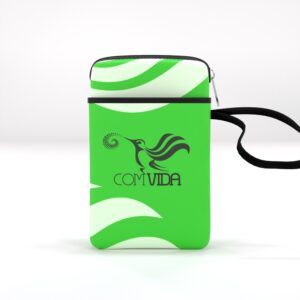 Capa para Celular com Bolso e Zíper Personalizada