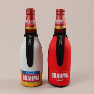 Porta Garrafa 600ml com Zíper Personalizado