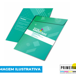 Envelopes Personalizados Saco A4 - 24 x 34 cm - 100 unidades