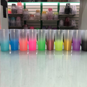 Caneca slin jateada.