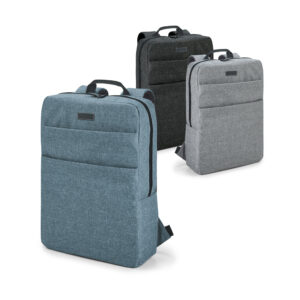 GRAPHS PLATE. Mochila para notebook 15'6'' em 600D de alta densidade com placa para personalização 10 L