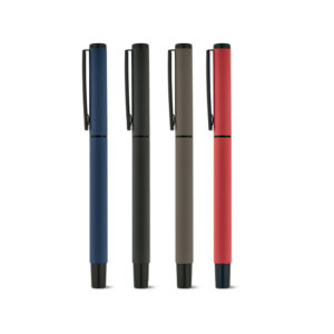 ALVA. Roller em alumínio com escrita em preto