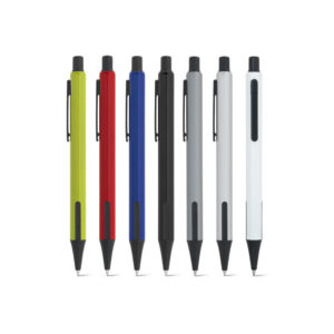 INKY. Esferográfica em alumínio com escrita em azul