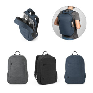 BUSINESS. Mochila para notebook 15'6" em poliéster reciclado 300D 18 L