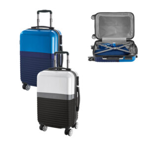 PERTH. Mala de viagem executivo em ABS e PC com interior forrado 33L