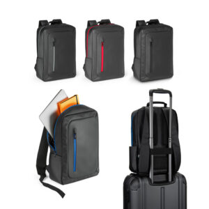 OSASCO. Mochila para notebook 15'6'' em 600D com revestimento à água 10 L