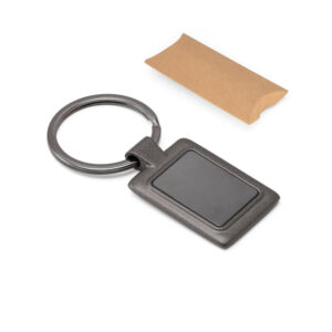 DIAMOND. Chaveiro em metal com encaixe para doming