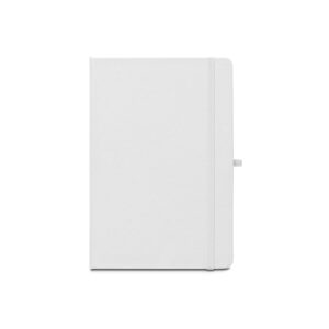 ANNE SUB. Caderno A5 de capa dura em poliéster 100% reciclado 300D ideal para personalização em sublimação