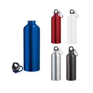 SIDEROT. Squeeze em alumínio com mosquetão 800 mL