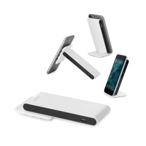 GAGARIN. Bateria portátil em ABS com ventosas na base 4'000 mAh