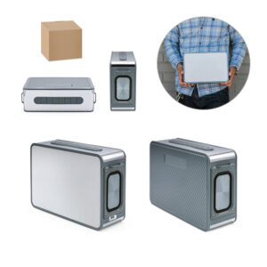 JOUNCER. Caixa de som em ABS 100% reciclado com microfone incorporado 5'200 mAh