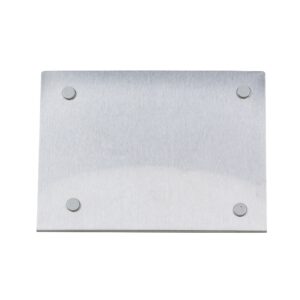 PORTA RETRATO INOX ESCOVADO C/ IMÃ