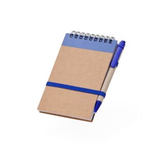 BLOCO DE ANOTAÇÕES ECOLÓGICO COM CANETA