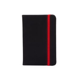 CADERNETA EMBORRACHADA COM PAUTA