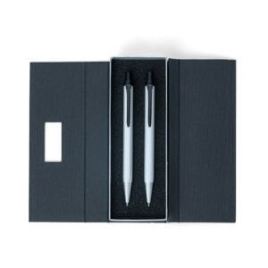CONJUNTO CANETA E LAPISEIRA METAL