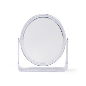 ESPELHO DE MESA OVAL PLÁSTICO