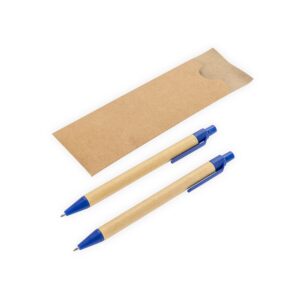 KIT ECOLÓGICO CANETA E LAPISEIRA PAPELÃO