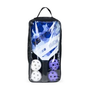 KIT RAQUETES PICKLEBALL 6 PEÇAS